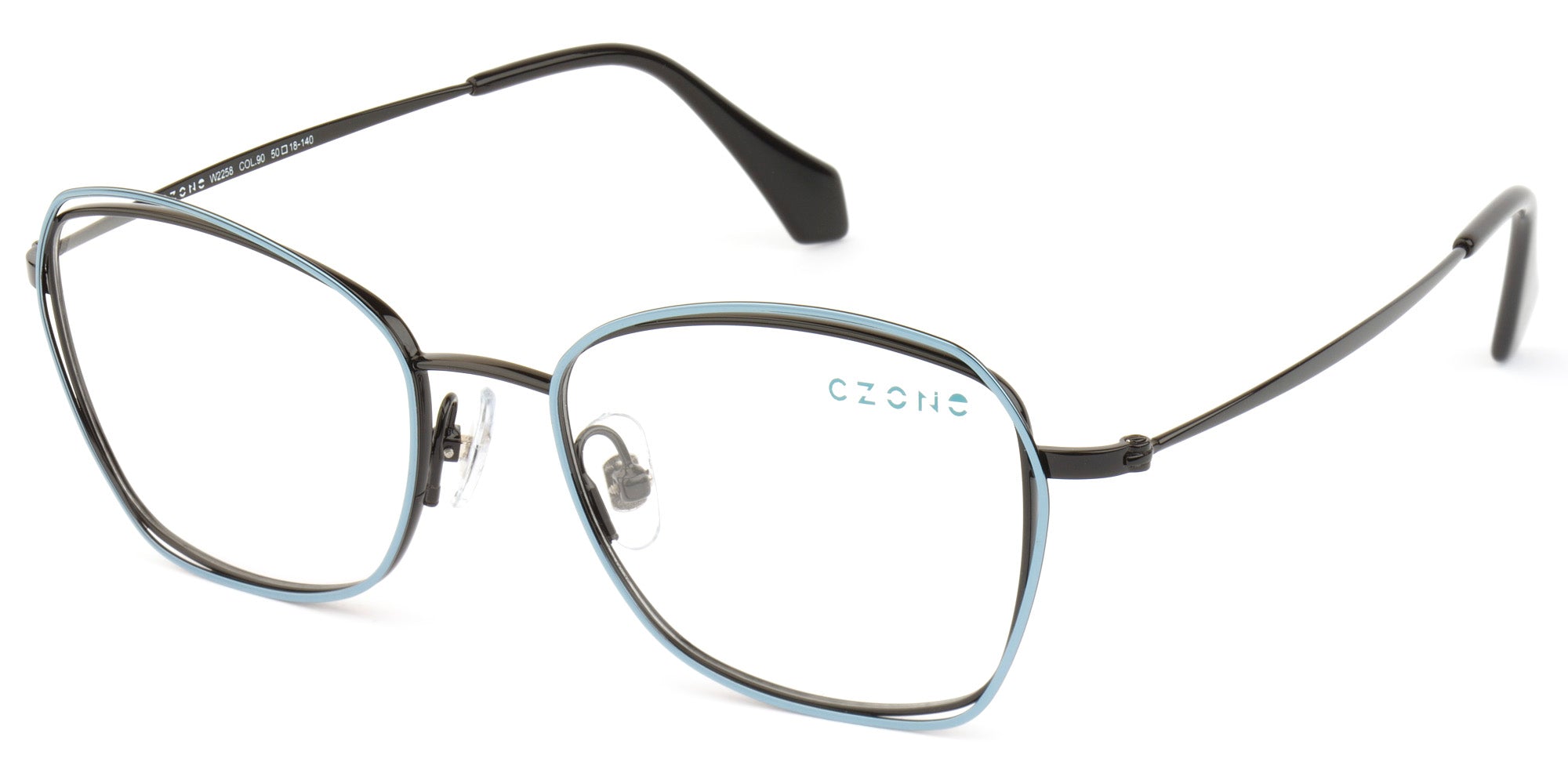 C-Zone Full Rim Square W2258 Eyeglasses