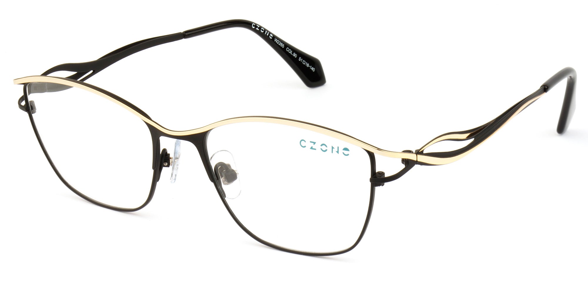 C-Zone Full Rim Square W2265 Eyeglasses