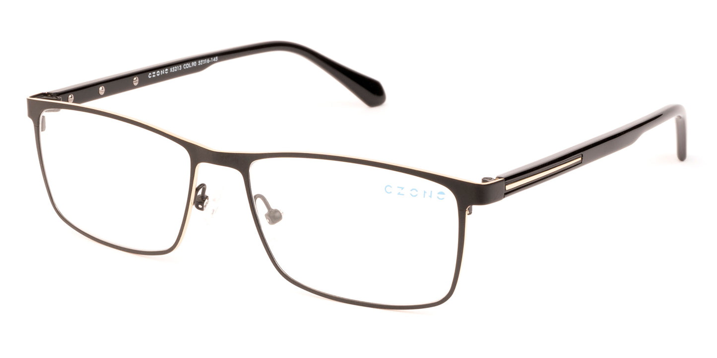 C-Zone Full Rim Rectangle X5213 Eyeglasses