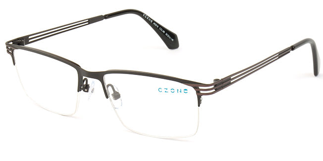 C-Zone Semi-Rimless Rectangle Eyeglasses M3218