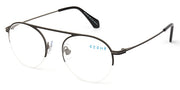 C-Zone Semi-Rimless Round Eyeglasses U1203