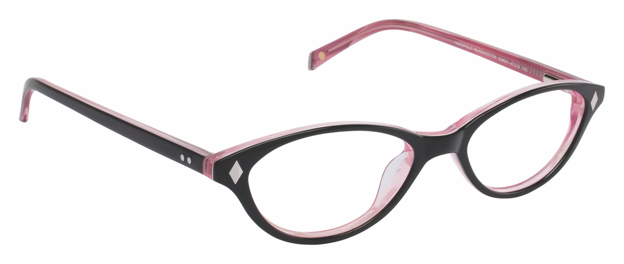 Transparent Full Rim Cat Eye LL110 Eyeglasses