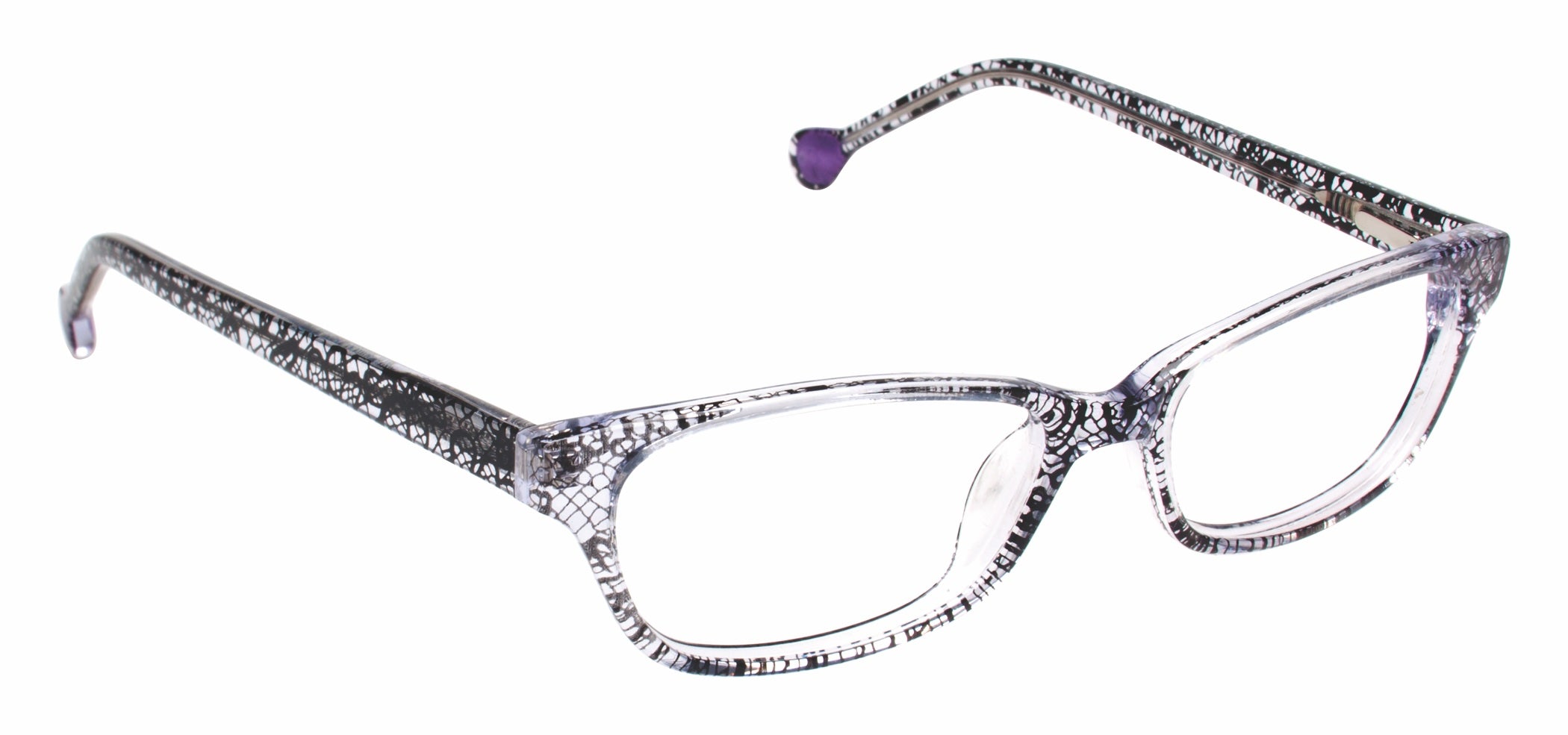 Stylish Full Rim Rectangle LL137 Eyeglasses