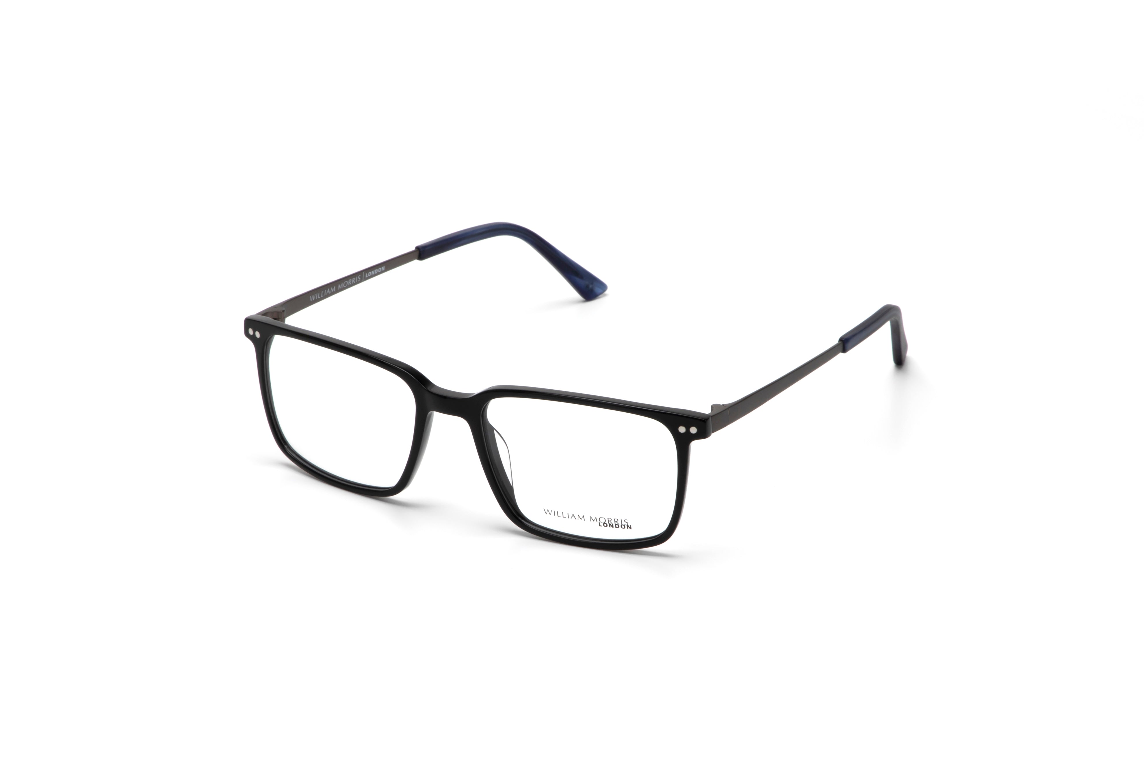 Clear Rimless Rectangular Glasses Transparent Full Rim Rectangle WM50235 Eyeglasses | Eyemanic Eyewear