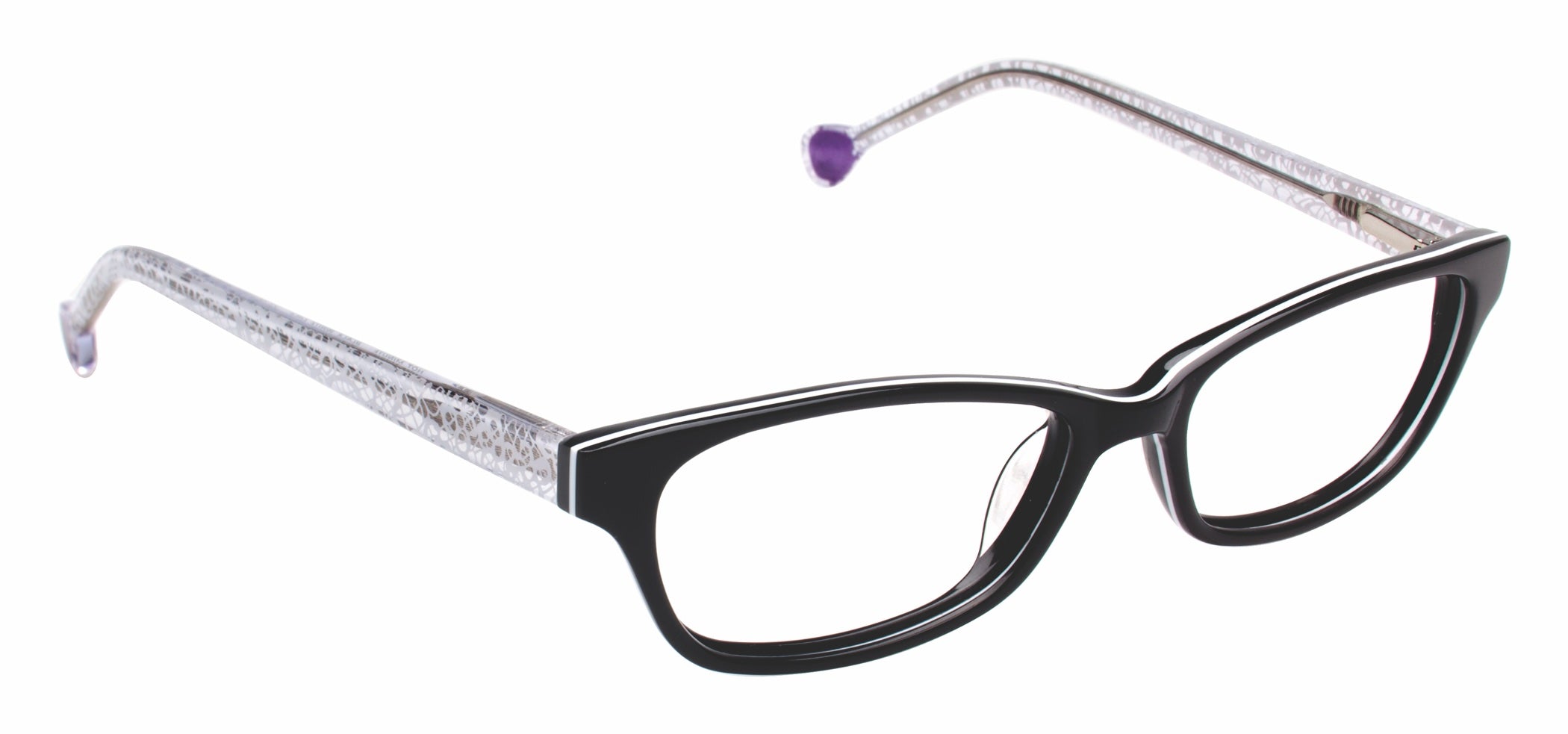 Stylish Full Rim Rectangle LL137 Eyeglasses