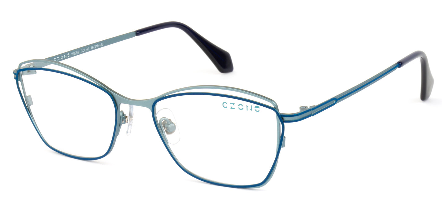 C-Zone Full Rim Cat Eye W2259 Eyeglasses