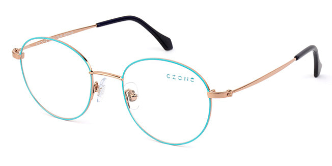 C-Zone Full Rim Round Eyeglasses Q2234