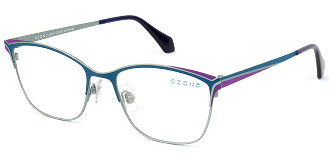 C-Zone Full Rim Square Eyeglasses Q2237