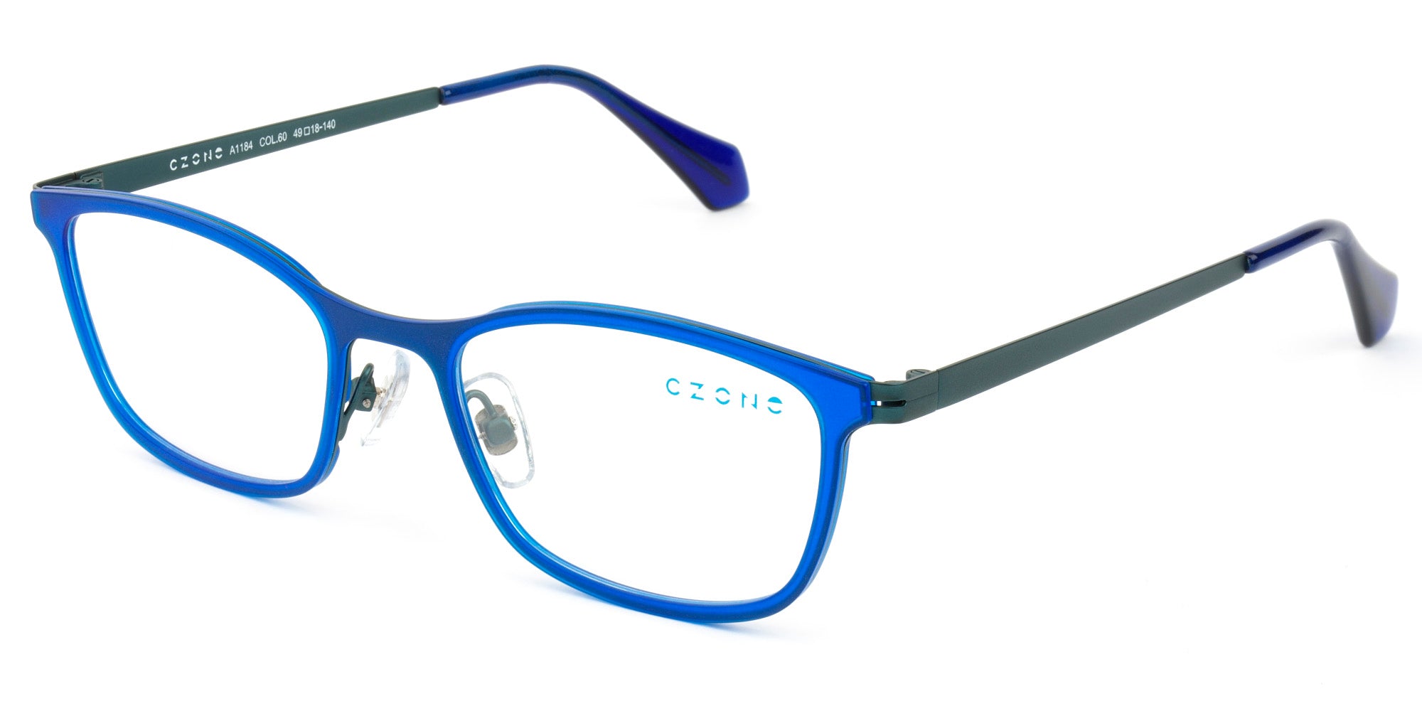 C-Zone Full Rim Square Eyeglasses A1184