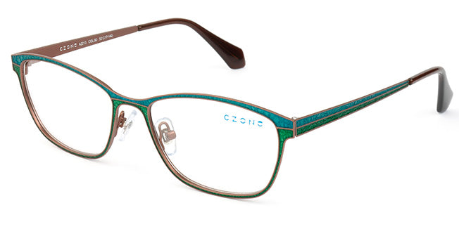 C-Zone Full Rim Square Eyeglasses A2213