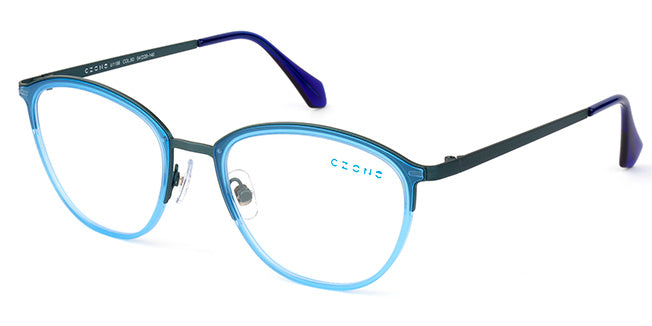 C-Zone Full Rim Oval Eyeglasses U1198