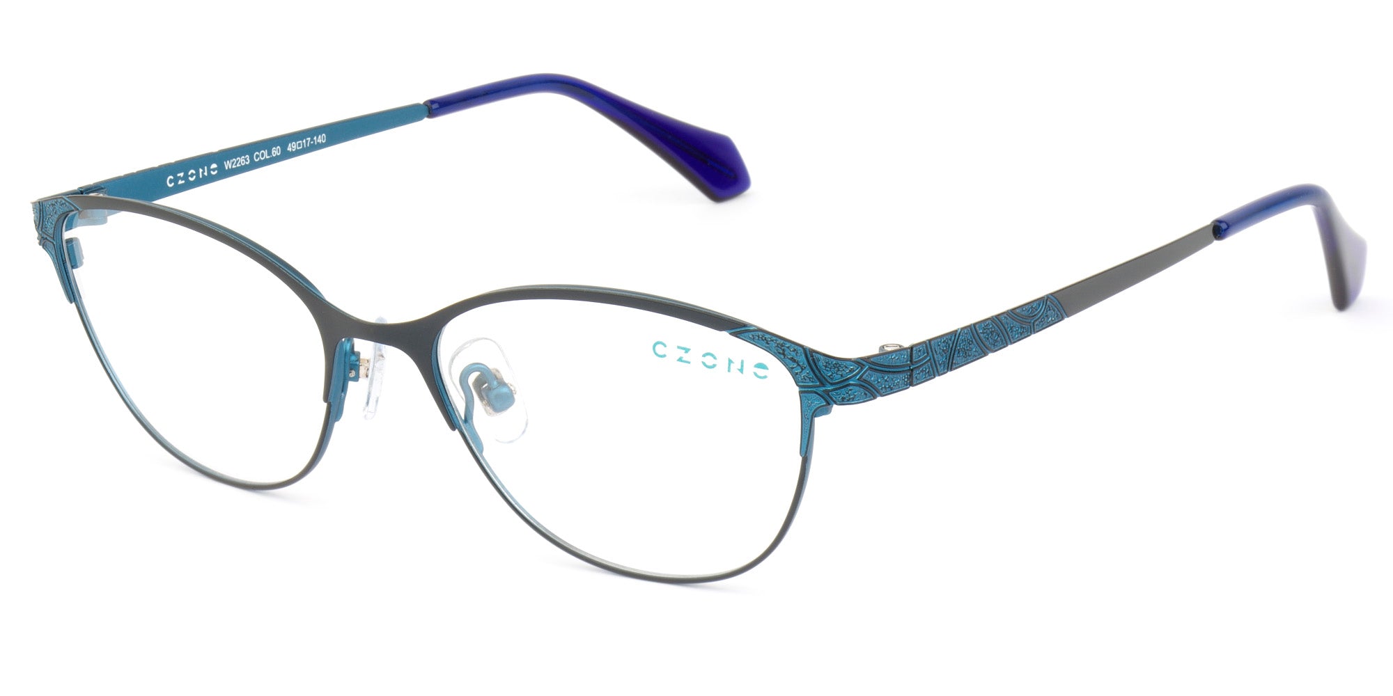 C-Zone Full Rim Cat Eye W2263 Eyeglasses