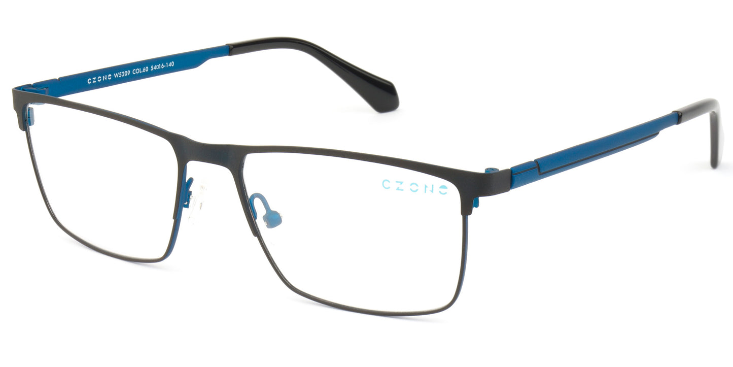 C-Zone Full Rim Rectangle W5209 Eyeglasses