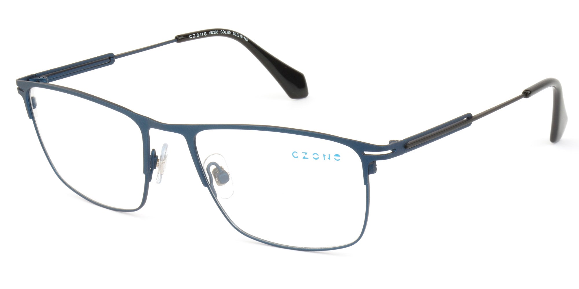 C-Zone Full Rim Rectangle W2266 Eyeglasses