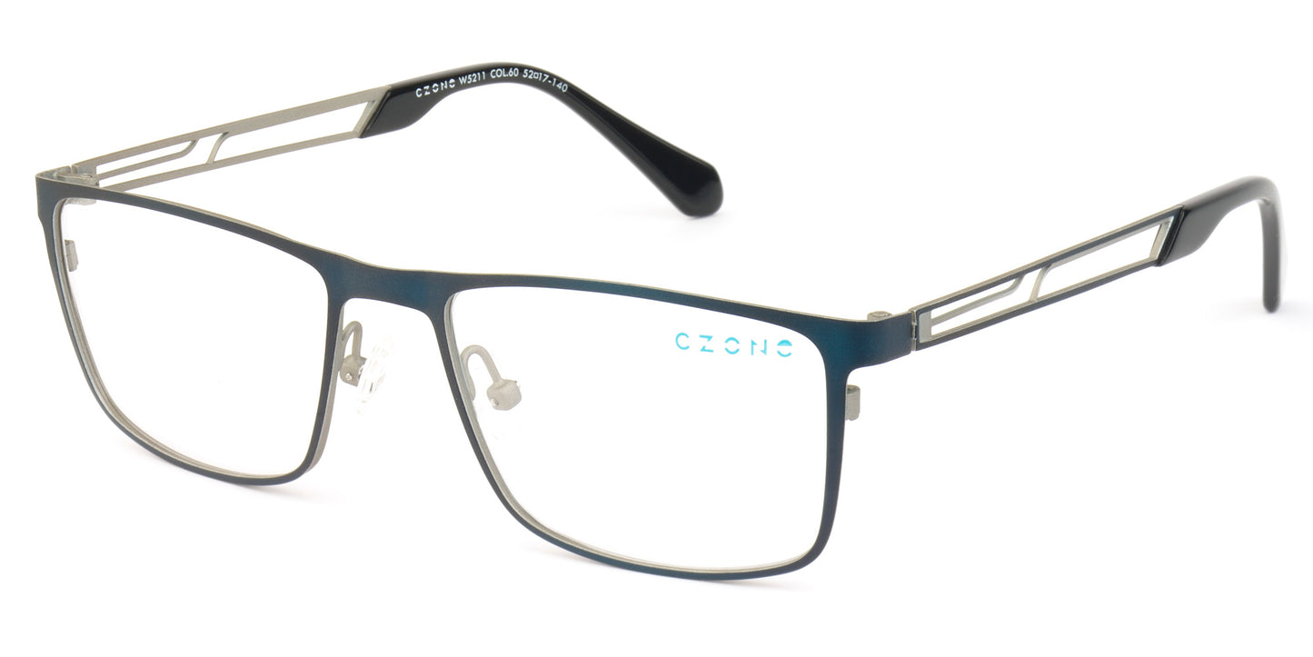 C-Zone Full Rim Rectangle W5211 Eyeglasses