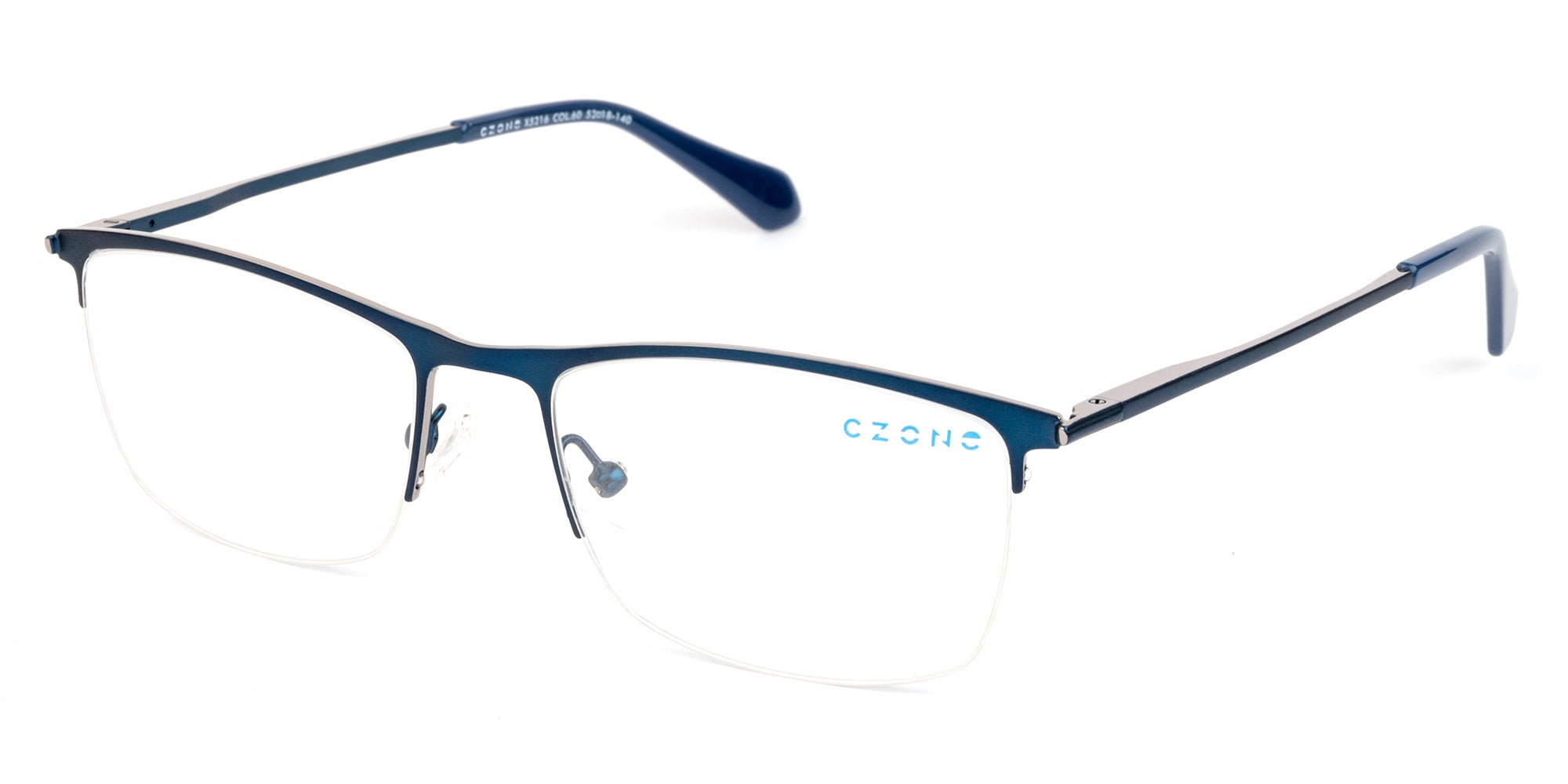 C-Zone Half Rim Rectangle C-Zone X5216 Eyeglasses