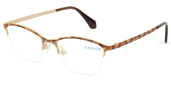 Brown Full Rim Cat Eye Eyeglasses M1212 