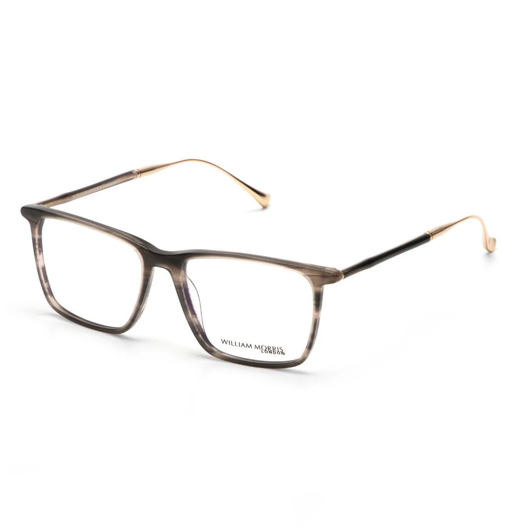 Rectangular Full Rim Brown Transparent Full Rim Rectangle Eyeglasses WM50195 | Eyemanic Eyewear