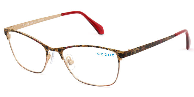 C-Zone Full Rim Oval Eyeglasses Q1206