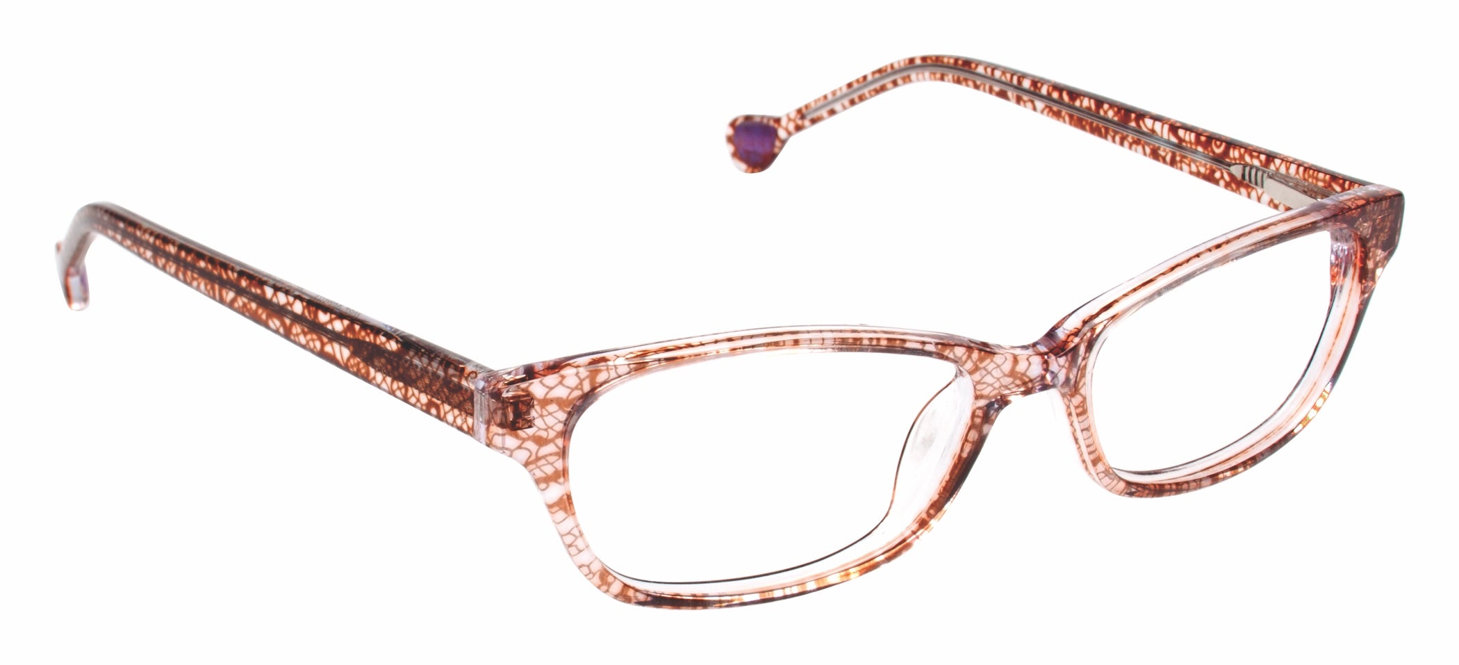 Stylish Full Rim Rectangle LL137 Eyeglasses