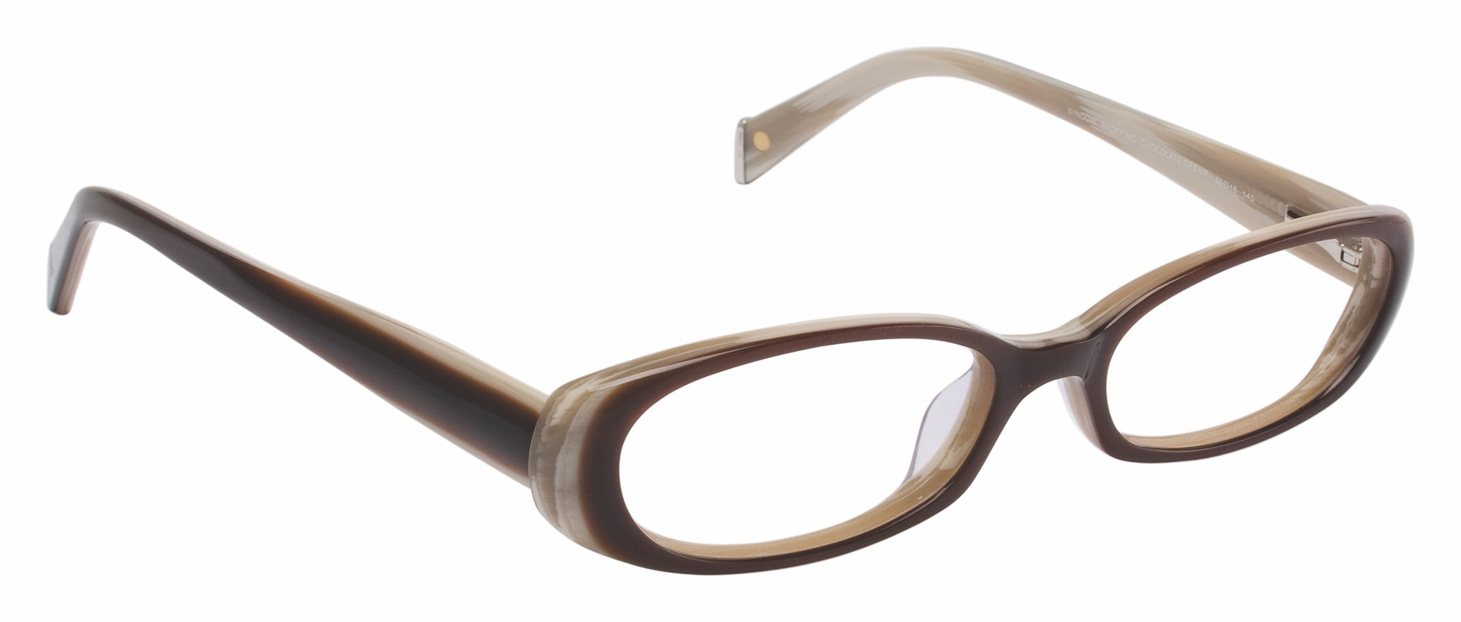 Stylish Transparent Full Rim Oval LL111 Eyeglasses