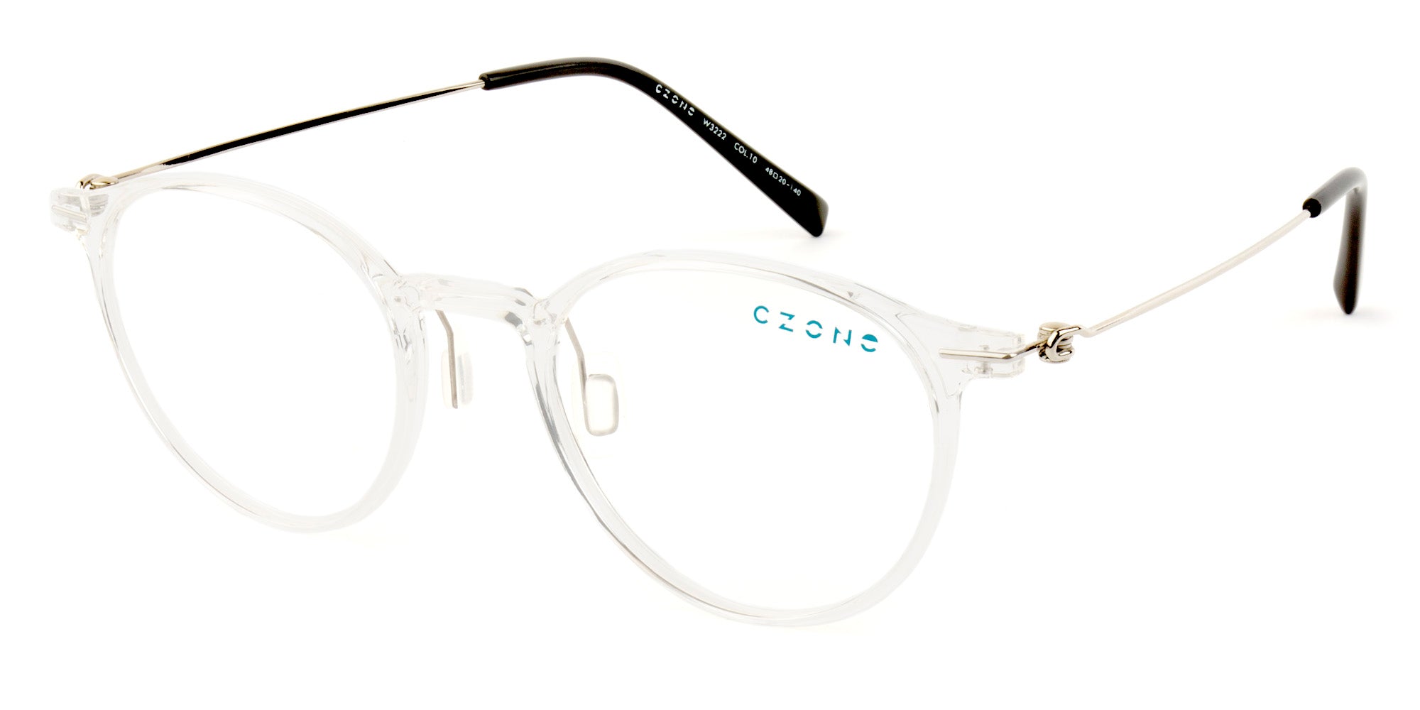 C-Zone Full Rim Round W3222 Eyeglasses