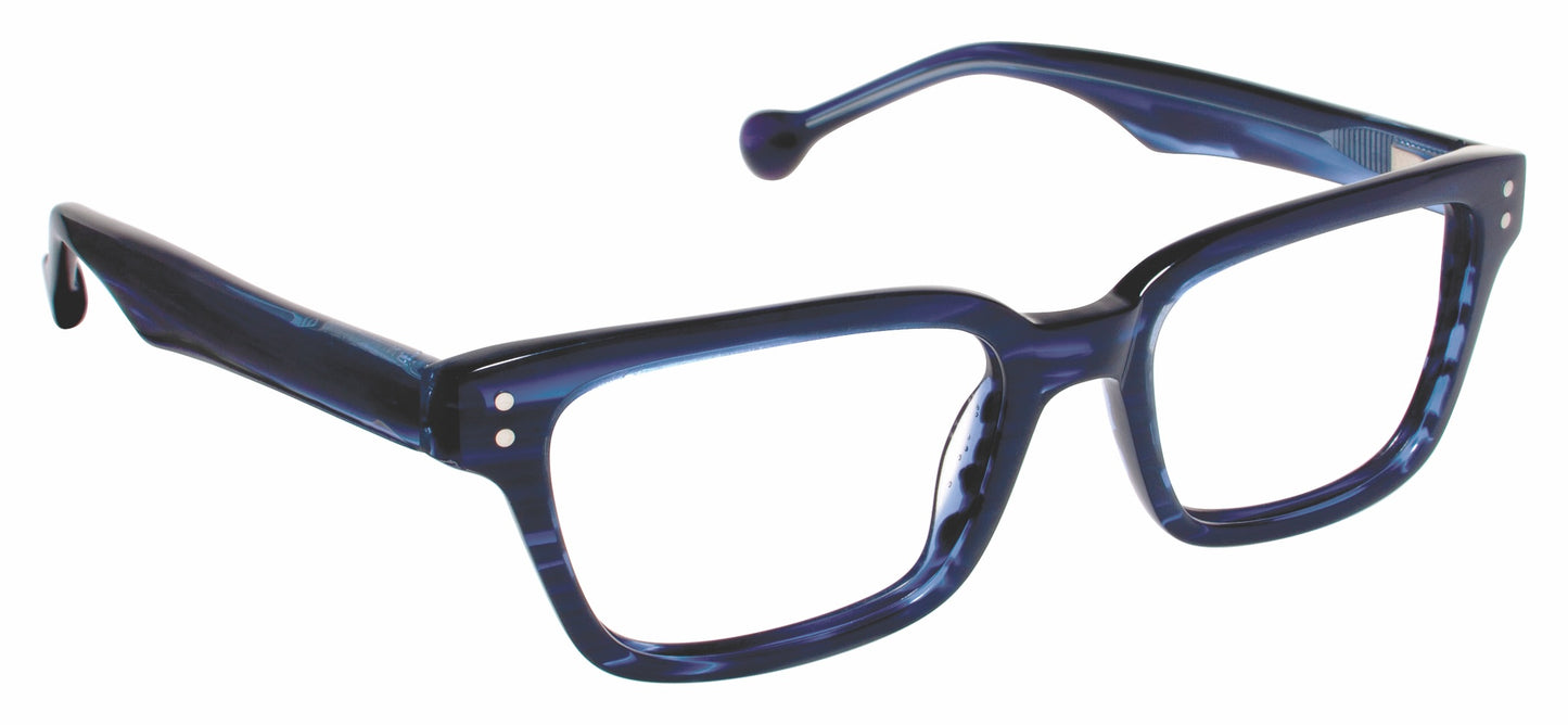 Transparent Full Rim Square LL129 Eyeglasses