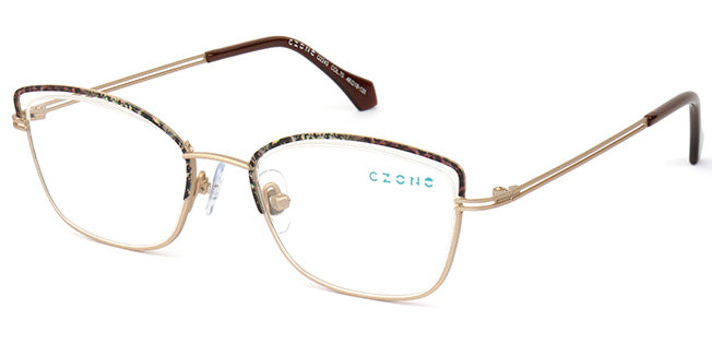 C-Zone Full Rim Cat Eye Eyeglasses Q2243
