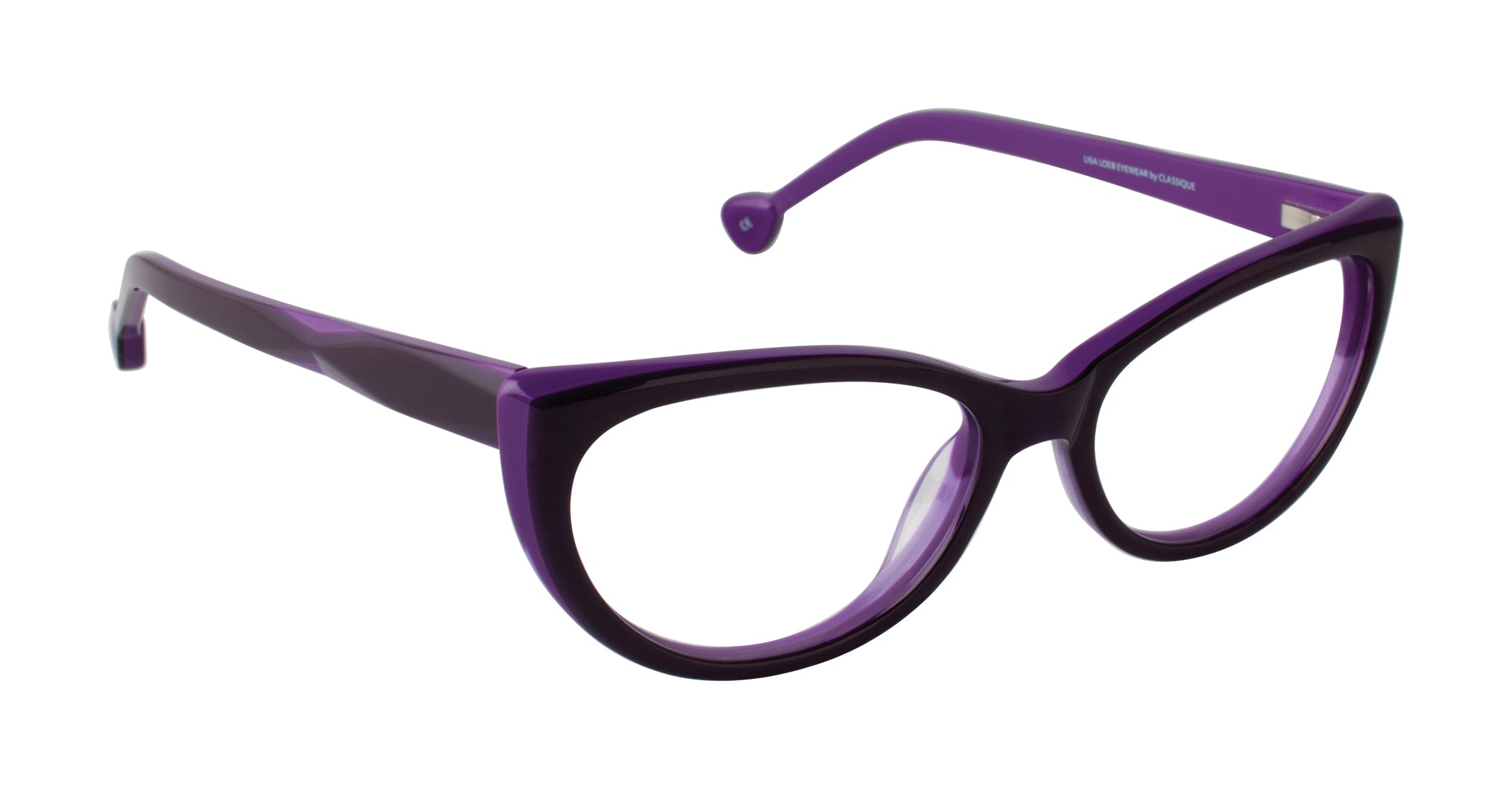 Transparent Full Rim Cat Eye LL159 Eyeglasses