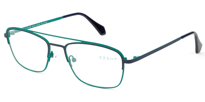 Green Full Rim Square Eyeglasses A3210