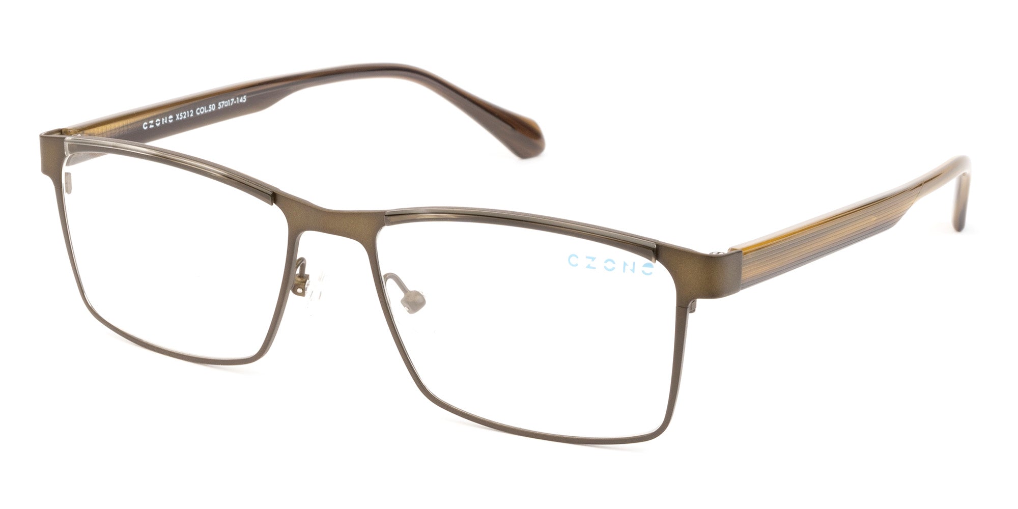 C-Zone Full Rim Rectangle X5212 Eyeglasses