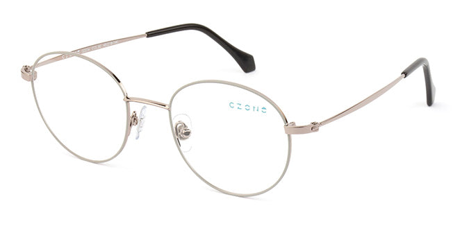 C-Zone Full Rim Round Eyeglasses Q2234