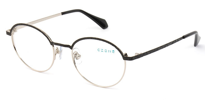 C-Zone Full Rim Round Eyeglasses Q2236