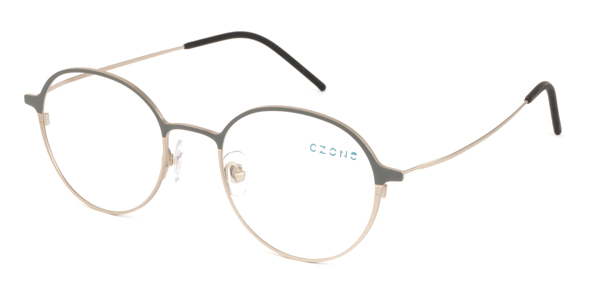 C-Zone Red Full Rim Round X2269 Eyeglasses