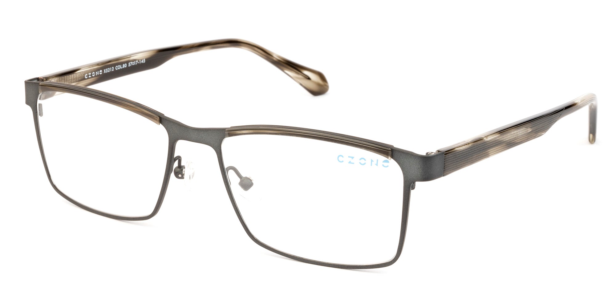 C-Zone Full Rim Rectangle X5212 Eyeglasses