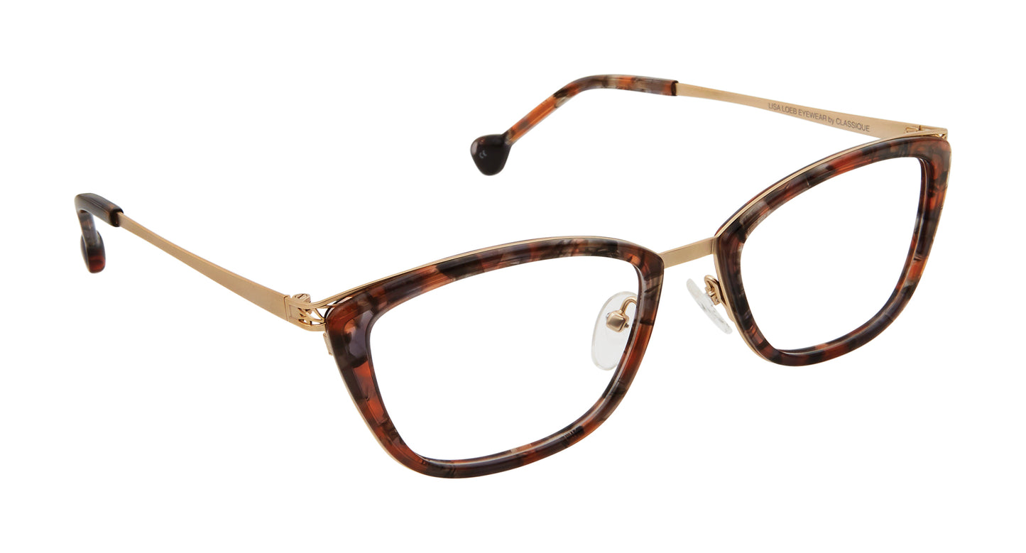 Transparent Full Rim Cat Eye LL187 Eyeglasses