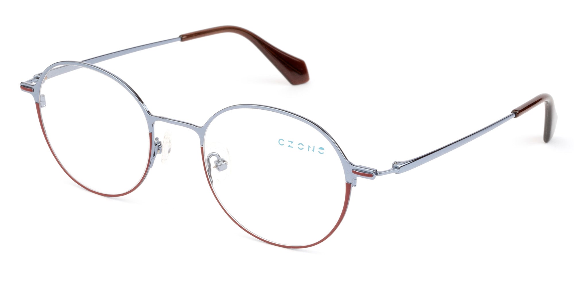 C-Zone Full Rim Round Eyeglasses J2292