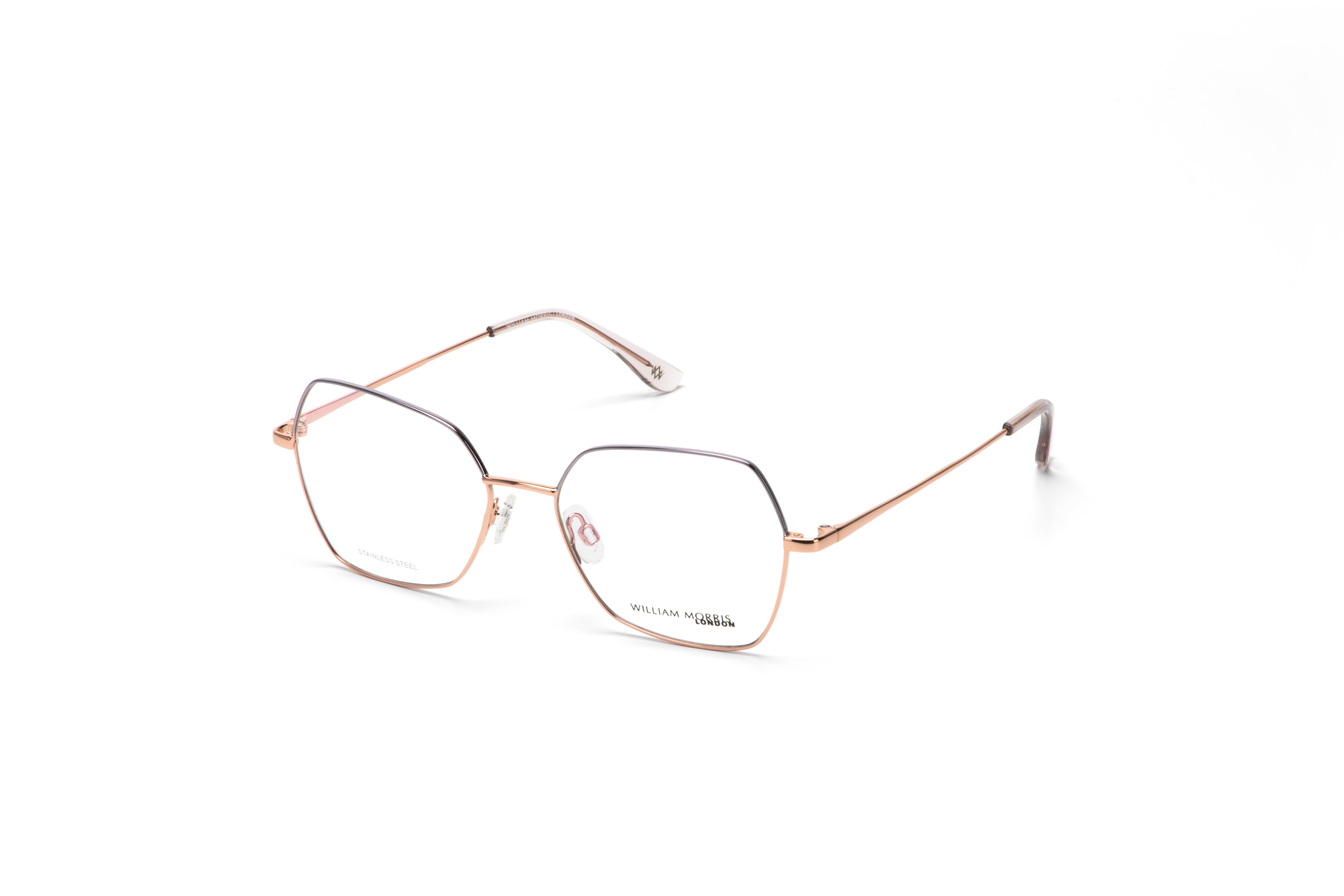 Transparent Full Rim Rectangle WM50220 Eyeglasses