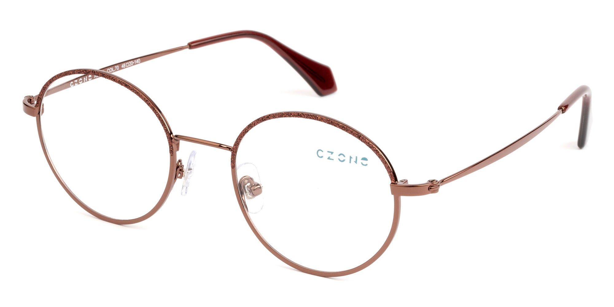 C-Zone Rose Full Rim Round X2280 Eyeglasses