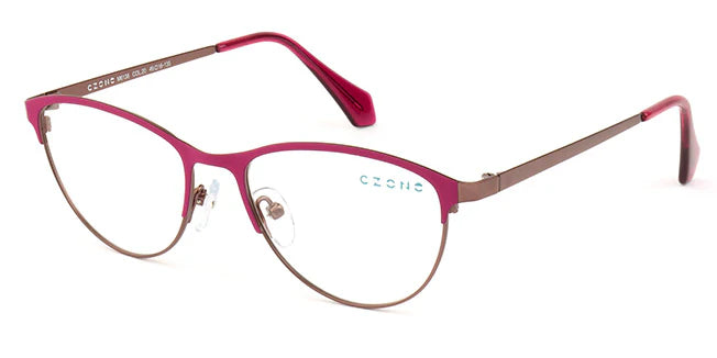 Pink Full Rim Cat Eye Eyeglasses M6138 