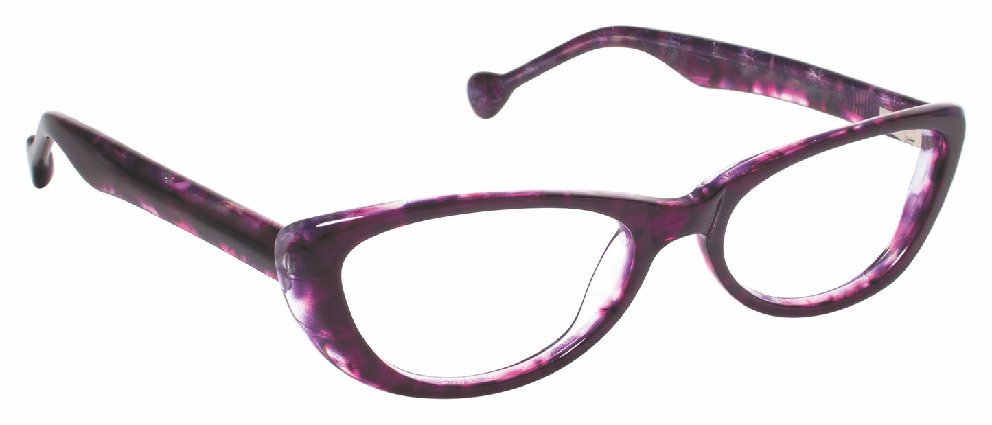 Stylish Transparent Full Rim Cat Eye LL127 Eyeglasses