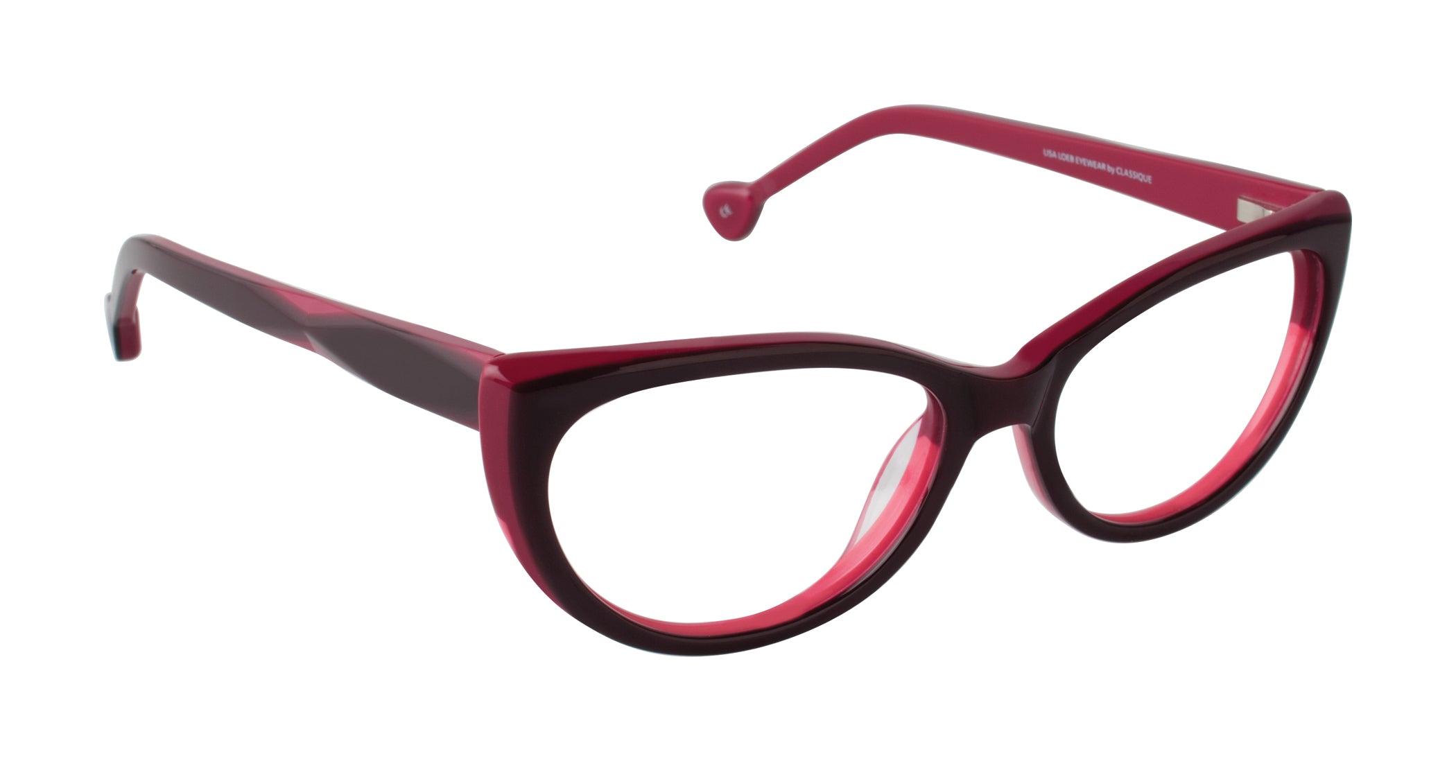 Transparent Full Rim Cat Eye LL159 Eyeglasses