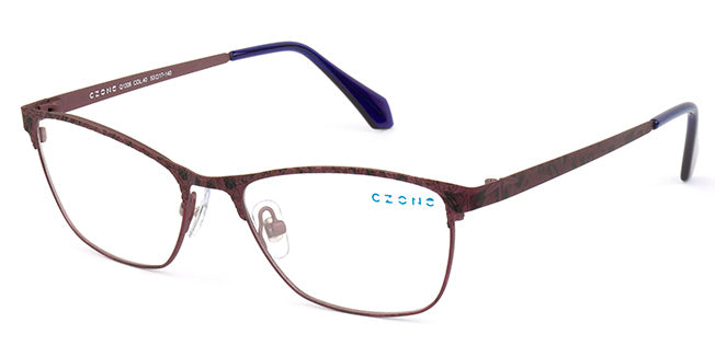 C-Zone Full Rim Oval Eyeglasses Q1206