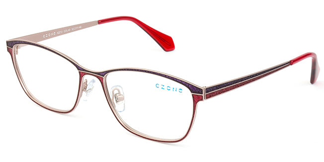 C-Zone Full Rim Square Eyeglasses A2213