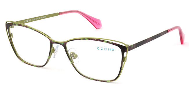 C-Zone Full Rim Cat Eye Eyeglasses U2228