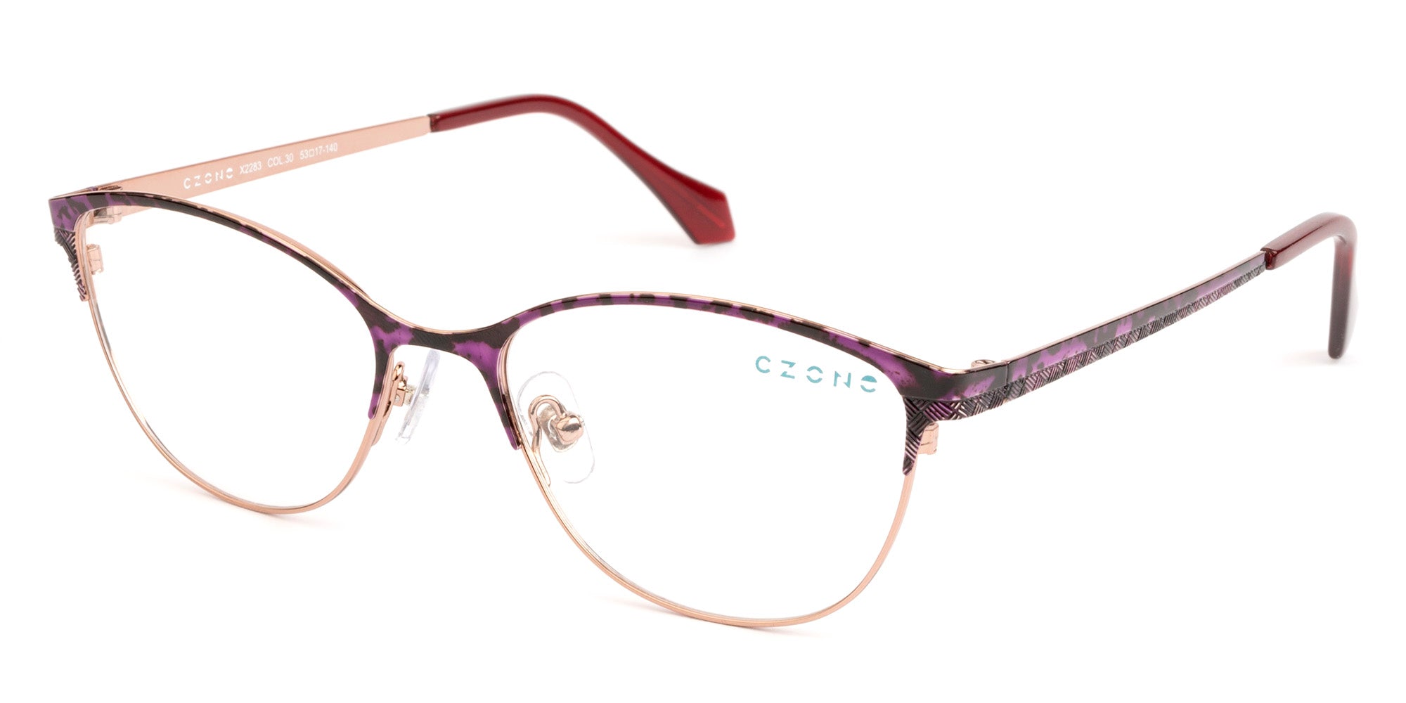 C-Zone Full Rim Cat Eye X2283 Eyeglasses