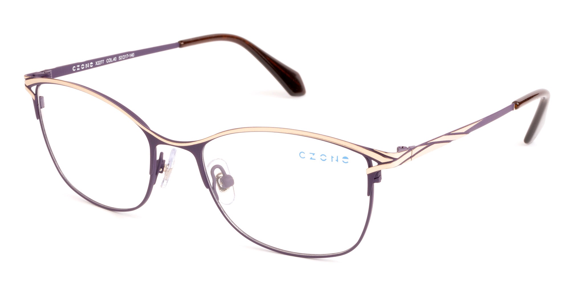 C-Zone Full Rim Square X2277 Eyeglasses