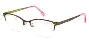 C-Zone Semi Rimless Rectangle X2284 Eyeglasses