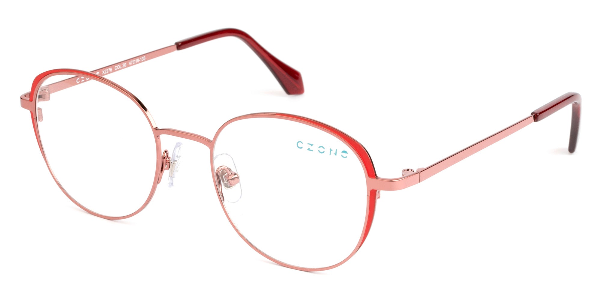 C-Zone Full Rim Round X2276 Eyeglasses