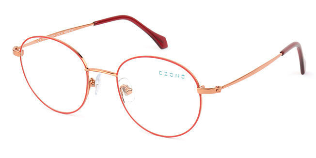 C-Zone Full Rim Round Eyeglasses Q2234